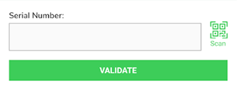 Device Serial Entry